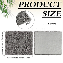 2 pièce de tissu en laine pour cheveux&nbsp;DIY-PH0038-56F