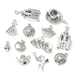 20 pz 10 stili pendenti in lega di stile tibetano&nbsp;TIBEP-FP0001-16