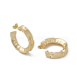 Boucles d'oreilles en laiton plaquées en rack pour femmes&nbsp;EJEW-A088-04G