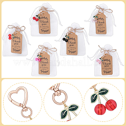 Porte-clés en alliage&nbsp;HJEW-WR00054