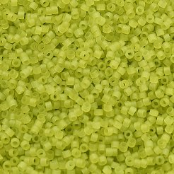 Mattierte Farben Glas Saatperlen&nbsp;SEED-H003-06E