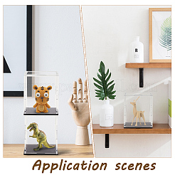 Transparente Acrylspielzeug-Actionfiguren-Schaukästen&nbsp;ODIS-WH0038-07A