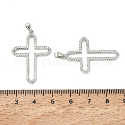 Pendentifs en laiton Shegrace sertis de micro-pavés de zircone cubique&nbsp;XGRQ3D297-484P
