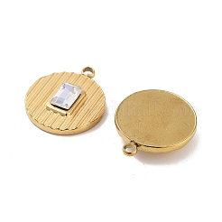 Placcatura ionica (ip) pendente in acciaio inossidabile 304&nbsp;STAS-U014-17G