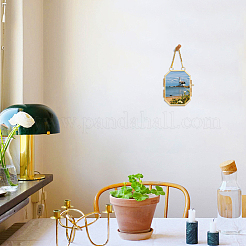 Cadres photo suspendus en laiton&nbsp;DIY-WH0888-609A
