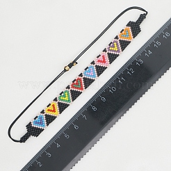 Miyuki Samen geflochtenes Perlenarmband&nbsp;BJEW-P269-45