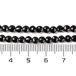 Natürlichen schwarzen Spinell Perlen Stränge&nbsp;G-F770-B01-01