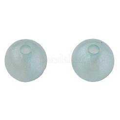 Perlas de acrílico chapadas en arco iris iridiscentes&nbsp;MACR-N006-16C-B01