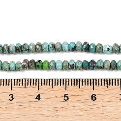 Chapelets de perles en turquoise de HuBei naturelle&nbsp;G-B175-A14-2x4mm