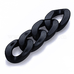 Anelli di collegamento in acrilico verniciato a spruzzo opaco&nbsp;OACR-S036-001A-I07