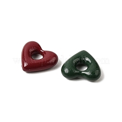Pendentifs d'émail en laiton &nbsp;KK-H002-61G-RS