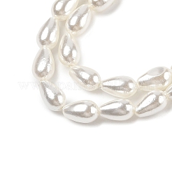 Galvanisieren Sie Muschelperlen-Perlenstränge&nbsp;BSHE-G010-4x7mm-01