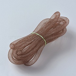 Сетка трубки, нейлоновая сетка, седло коричневый, 8 мм, о 2 дворе / пачка