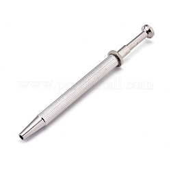Stainless Steel 4 Prongs Rhinestones Claw Tweezers, Rhinestones Holder Pick Up Tool, Stainless Steel Color, 115x11.5mm