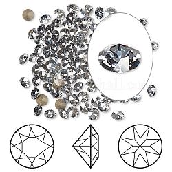 (gran venta estética de otoño), Cabujones de Diamante de imitación cristal austriaco, pasiones de cristal, Aluminio, reronda Xirius, 1088, 001 sombra azul blsh_crystal, 4.4~4.6mm