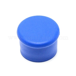 Silikon Flaschendeckel, Kolumne, Verdeck blau, 35x27 mm, Innendurchmesser: 26.5 mm