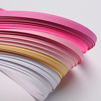 6 Farben quilling Papierstreifen DIY-J001-5mm-A03