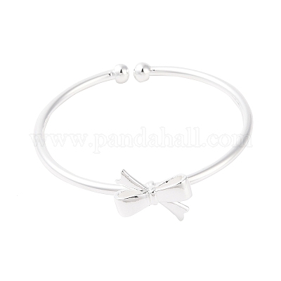 Offene Manschettenarmbänder aus Messing&nbsp;BJEW-P332-01S-1