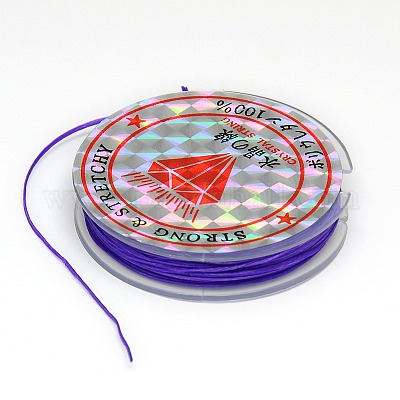 Filo di cristallo elastico piatto&nbsp;EW-F001-16-1