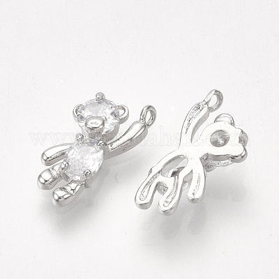 Ottone fascino zirconi&nbsp;X-KK-T035-117P-1