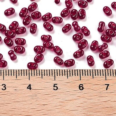 Perles de rocaille en verre&nbsp;SEED-A033-03A-02-1
