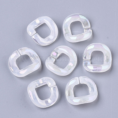 Wholesale Transparent Acrylic Linking Rings 