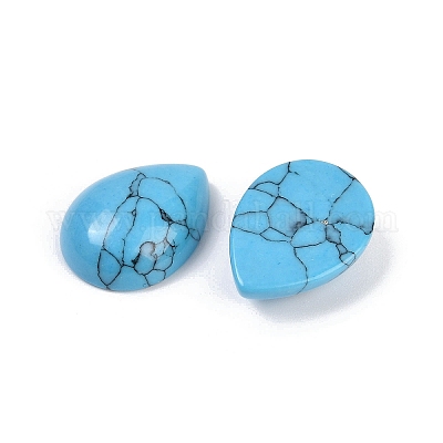Gefärbten Synthese Türkiscabochons&nbsp;G-H094-01A-20-1