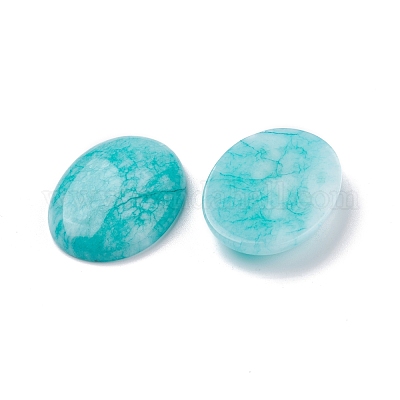 Cabuchones de jade blanco natural&nbsp;G-P393-I23-1