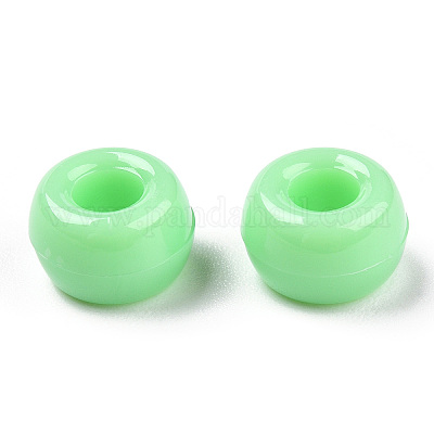 Perle di plastica opache&nbsp;KY-T025-01-F07-1