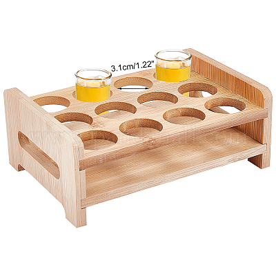 Shot discount glass rack