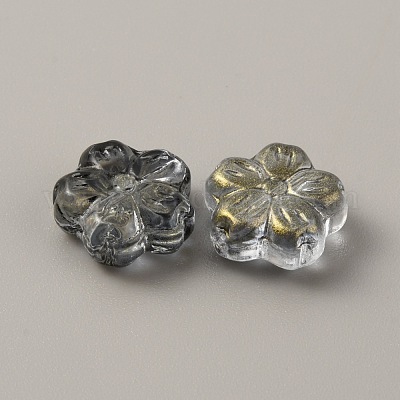 Perle di vetro trasparente&nbsp;GLAA-CJC0001-17D-1