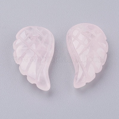 Ciondoli quazo rosa naturale&nbsp;G-E435-C-17-1