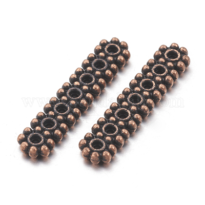 Tibetische Röhrenperlen – 88 Stück Aufhänger & Gliederperlen Für Schmuck, Armbänder, Halsketten Im Antiklook