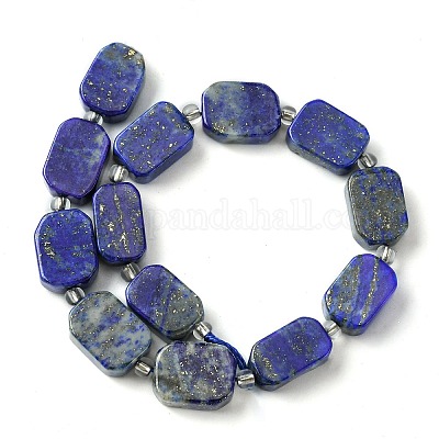 Natürlicher Lapislazuli Perlenstränge&nbsp;G-C098-A06-01-1