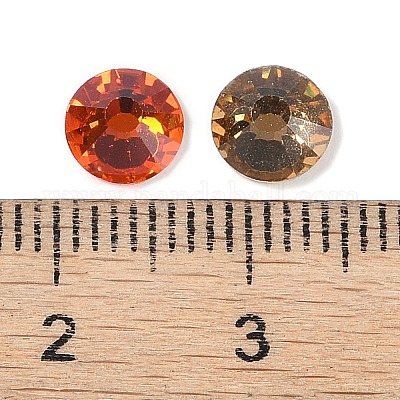 Strass di vetro piatto &nbsp;RGLA-C002-SS34-M-1