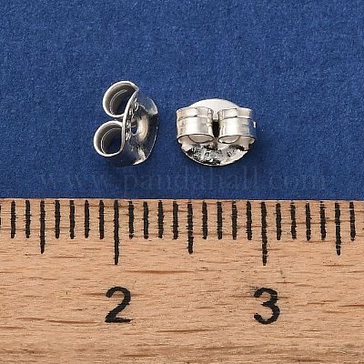 925 Reibungsohrmutter aus Sterlingsilber&nbsp;STER-G041-01-1