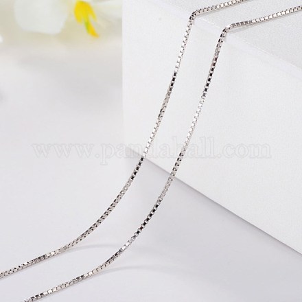 Unisex Brass Box Chain for Necklaces MAK-BB45689-D-1