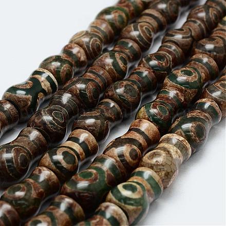 Chapelets de perles de style tibétain TDZI-G010-Y01-1
