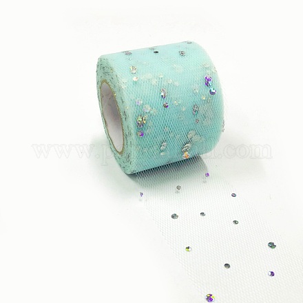 Nastri in mesh deco glitter con paillettes OCOR-P010-A-C43-1