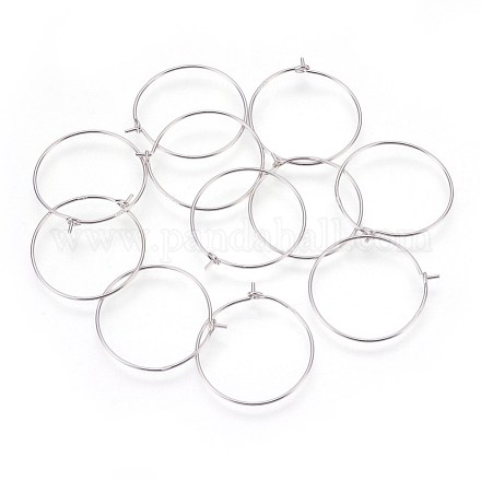 925 anello per orecchini in argento sterling STER-P045-05P-1
