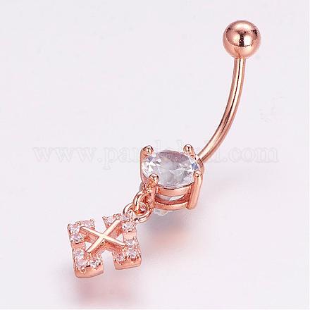 Piercing Jewelry ZIRC-J017-05RG-1
