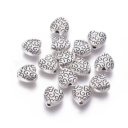 Perles en alliage de style tibétain PALLOY-5911-AS-RS-1