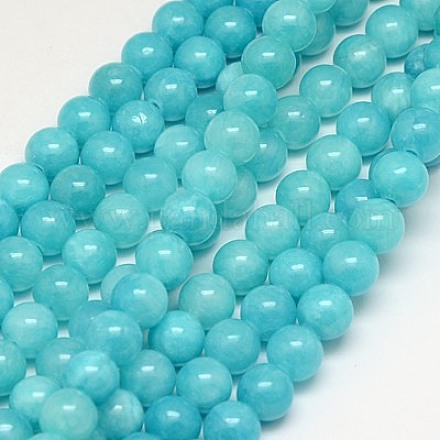 Natural Yellow Jade Beads Strands X-G-G598-4mm-YXS-28-1