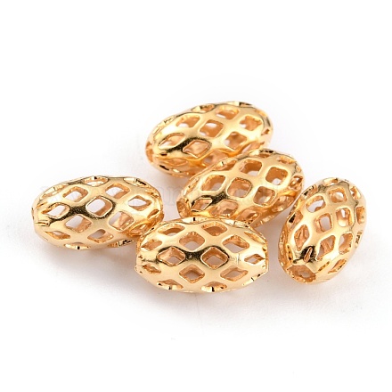 Brass Beads KK-O133-201B-G-1