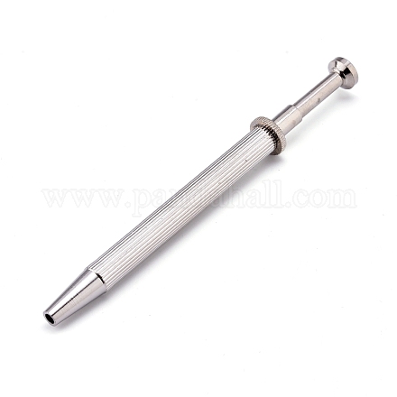 Pinzette ad artiglio in acciaio inossidabile a 4 punta con strass TOOL-L010-006-1