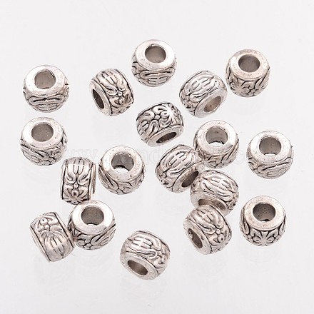 Rondelle Tibetan Style Spacer Beads AB793-NF-1