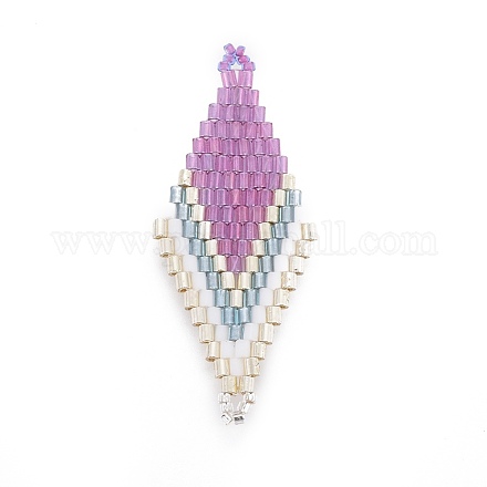 MIYUKI & TOHO Handmade Japanese Seed Beads Links SEED-E004-O04-1