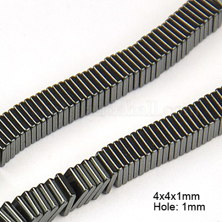 Non-magnetic Synthetic Hematite Beads Strands G-E107-1-1