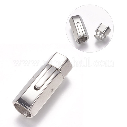 304 Stainless Steel Bayonet Clasps STAS-A035E-9P-1