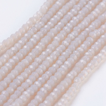 Chapelets de perles en verre imitation jade EGLA-K010-C05-1